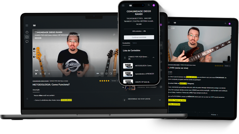 Plataforma CDR no computador e celular